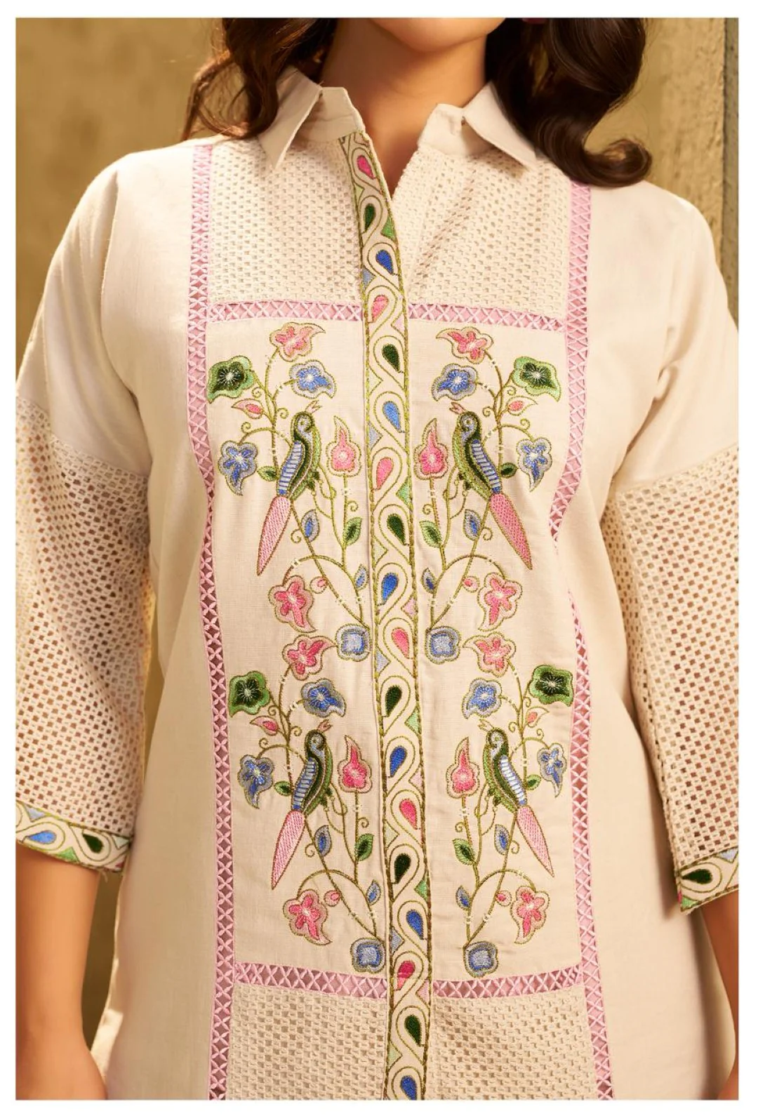 Rivera Daisy embroidery co-ord set - Image 7