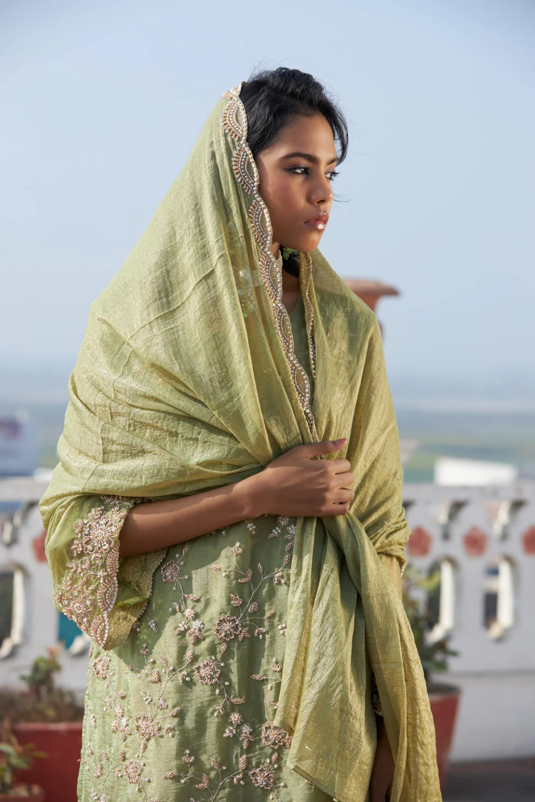 Mihika shamrock full work suit set - Image 5