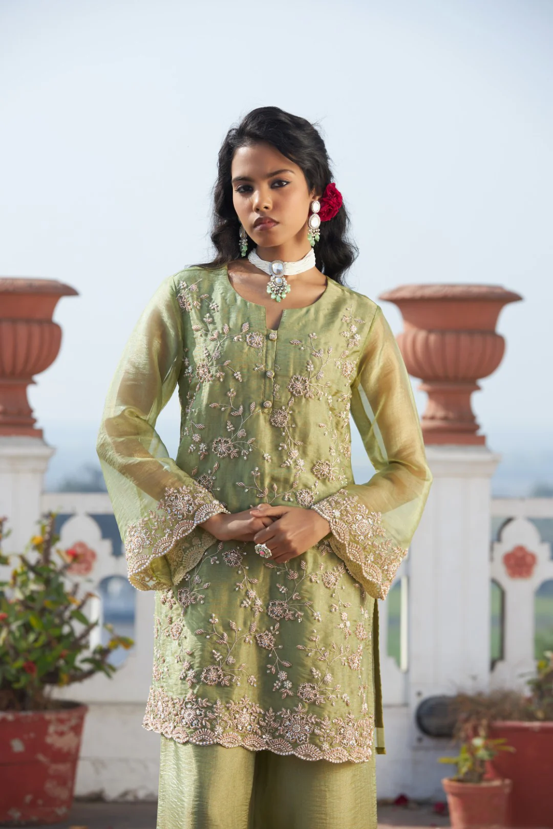 Mihika shamrock full work suit set - Image 7