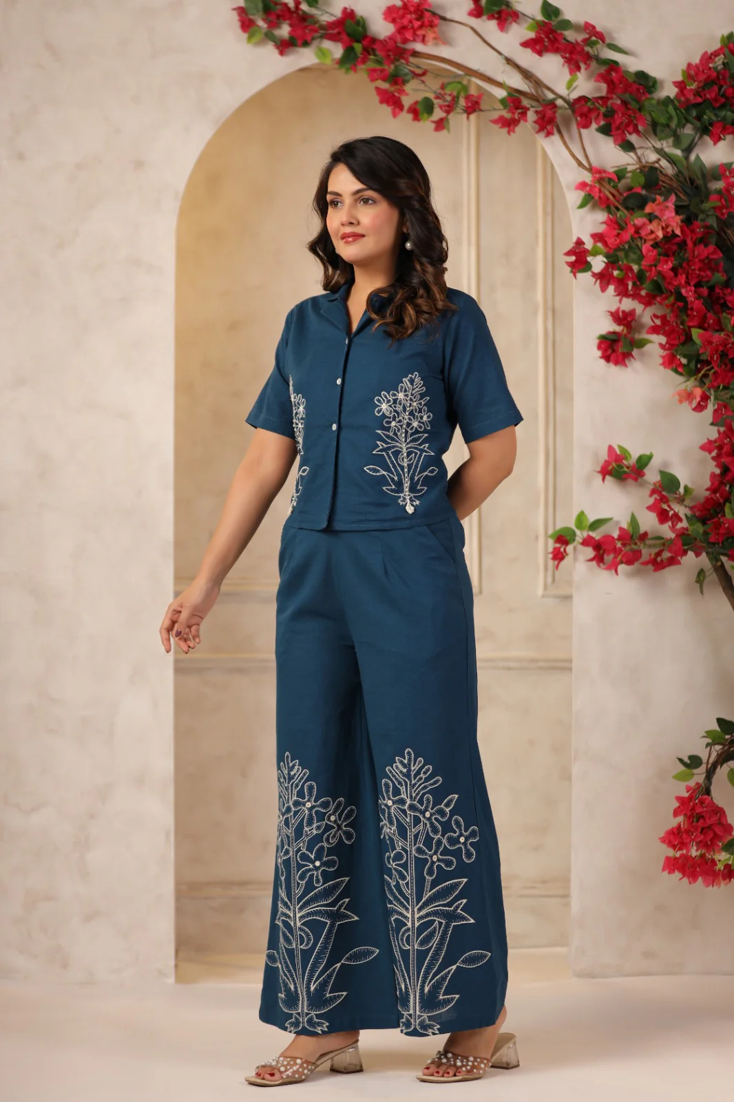 Mahua Nile embroidery co-ord set - Image 9