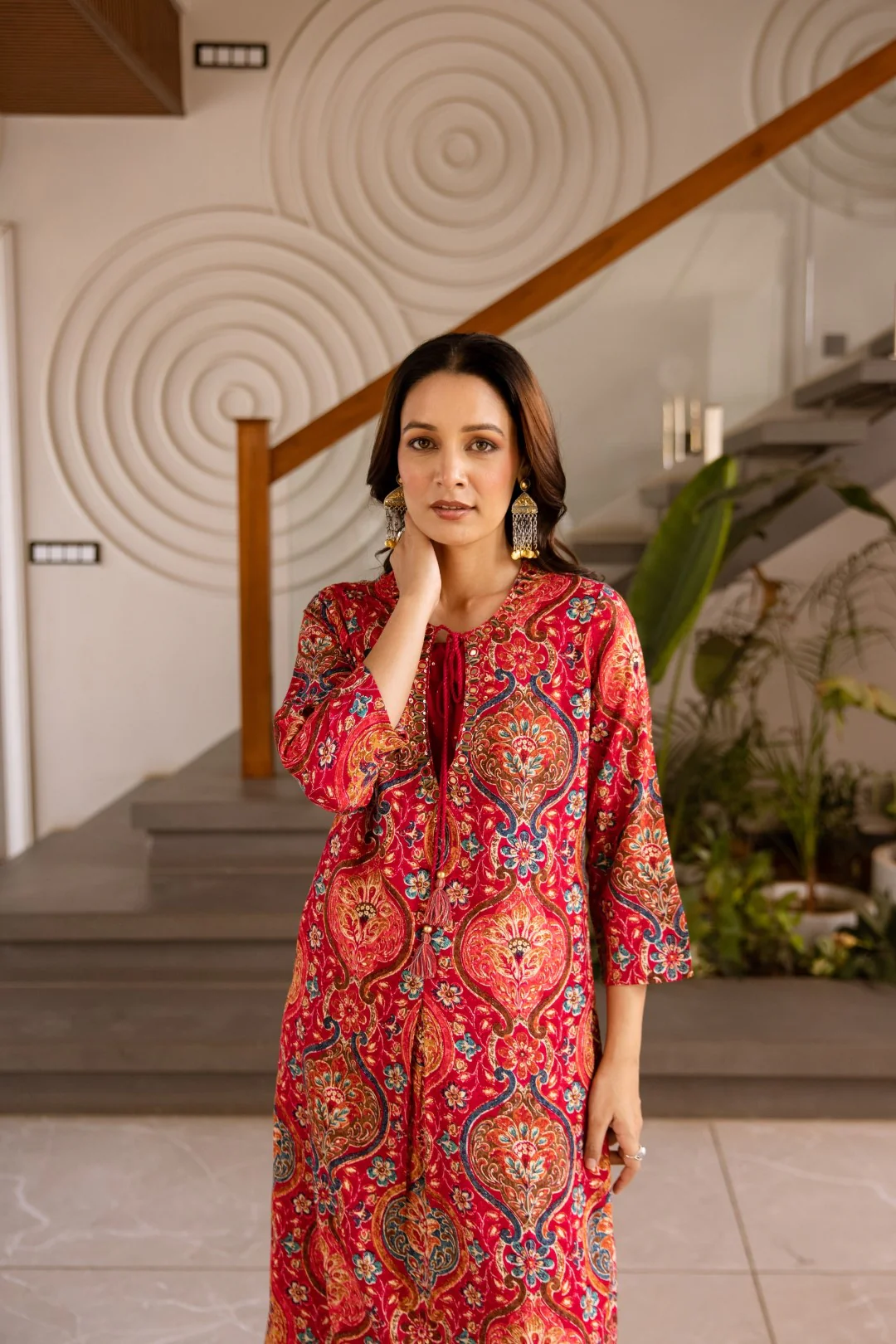 Sonpal Vibrant printed kurta pant set - Image 6