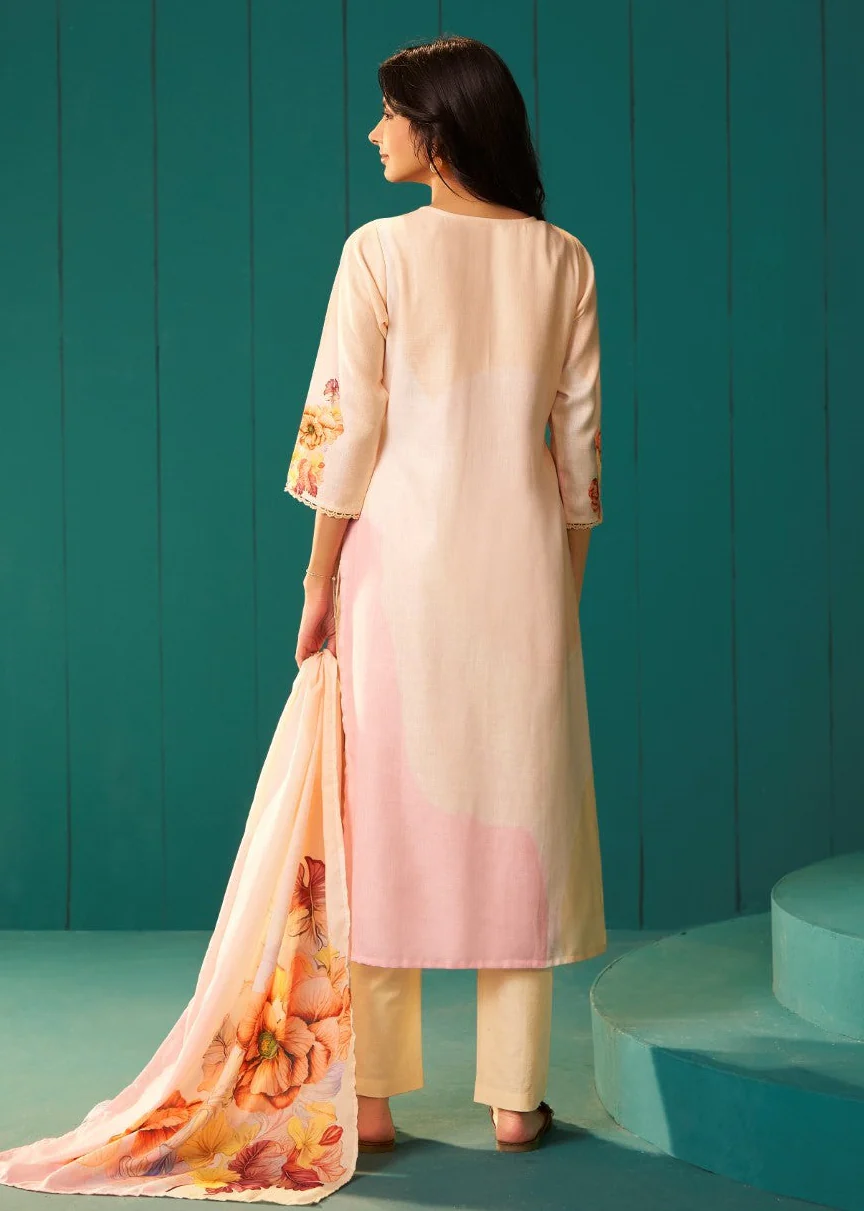 Itrh Melon cotton linen suit set - Image 3