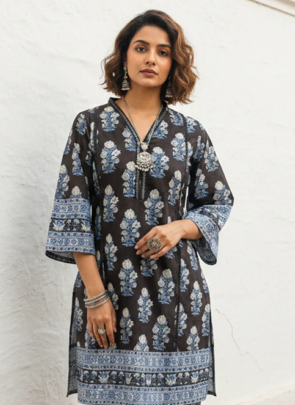 Swades sable cotton co-ord set - Image 2