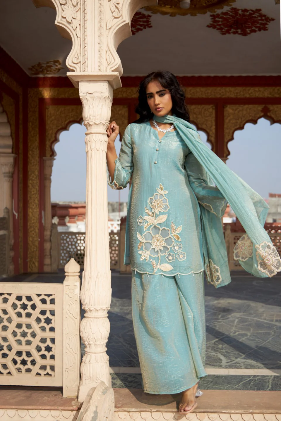 Mihika lapis full work suit set - Image 4