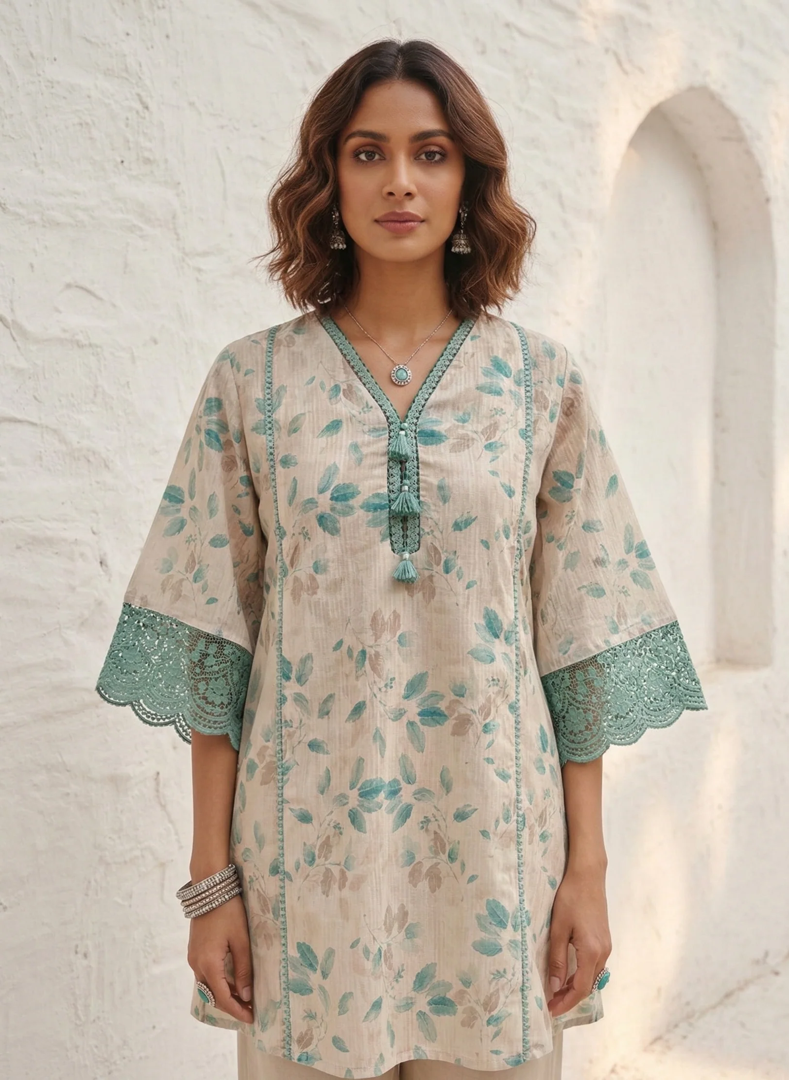 Swades sea cotton co-ord set - Image 2