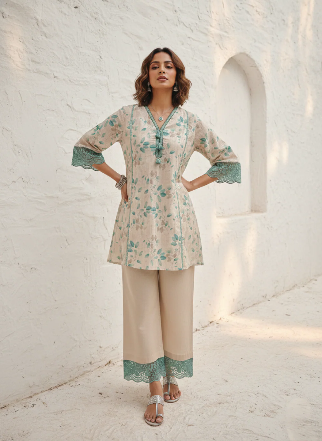 Swades sea cotton co-ord set - Image 4