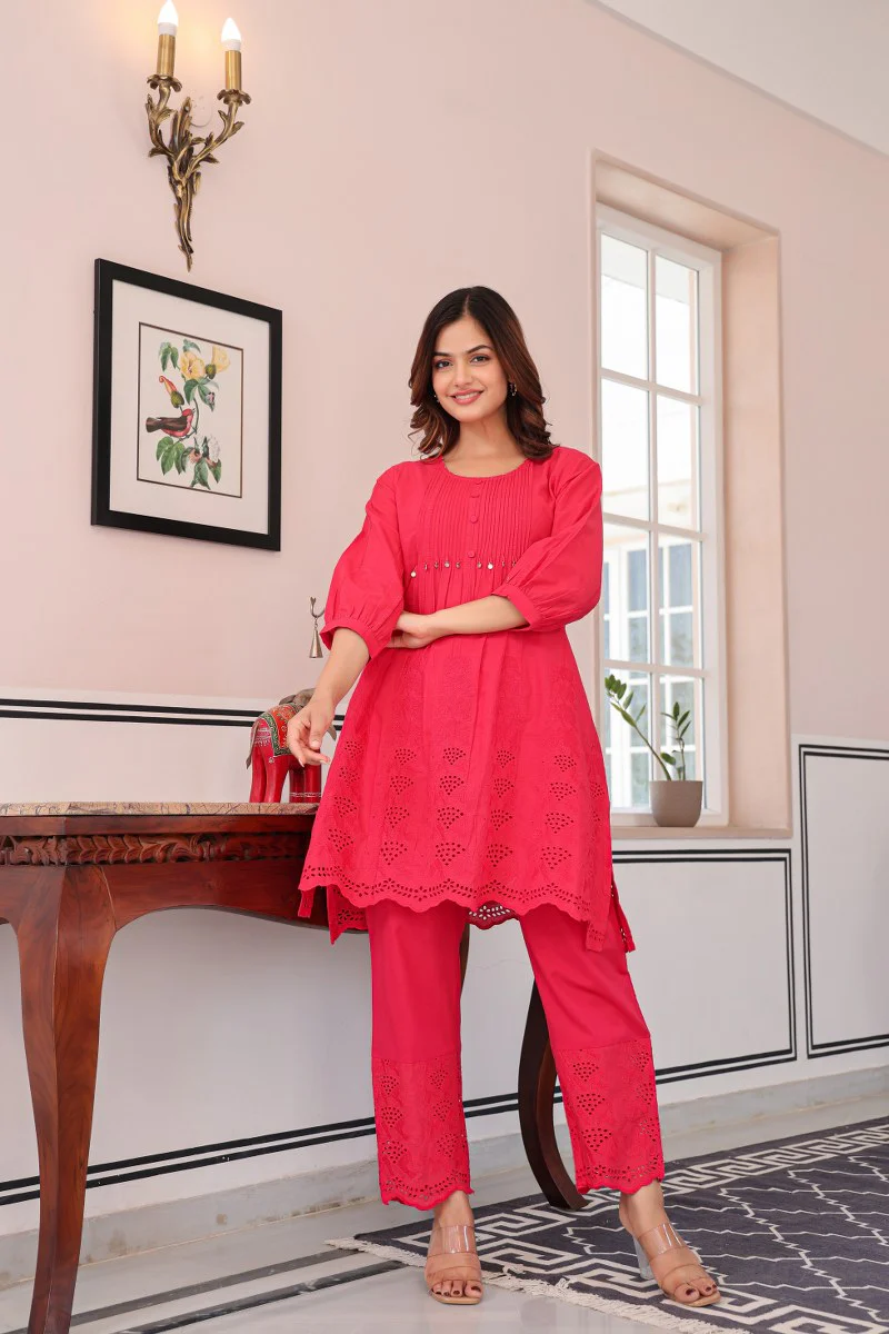 Tiara Strawberry Cotton Co-ord Set - Image 10