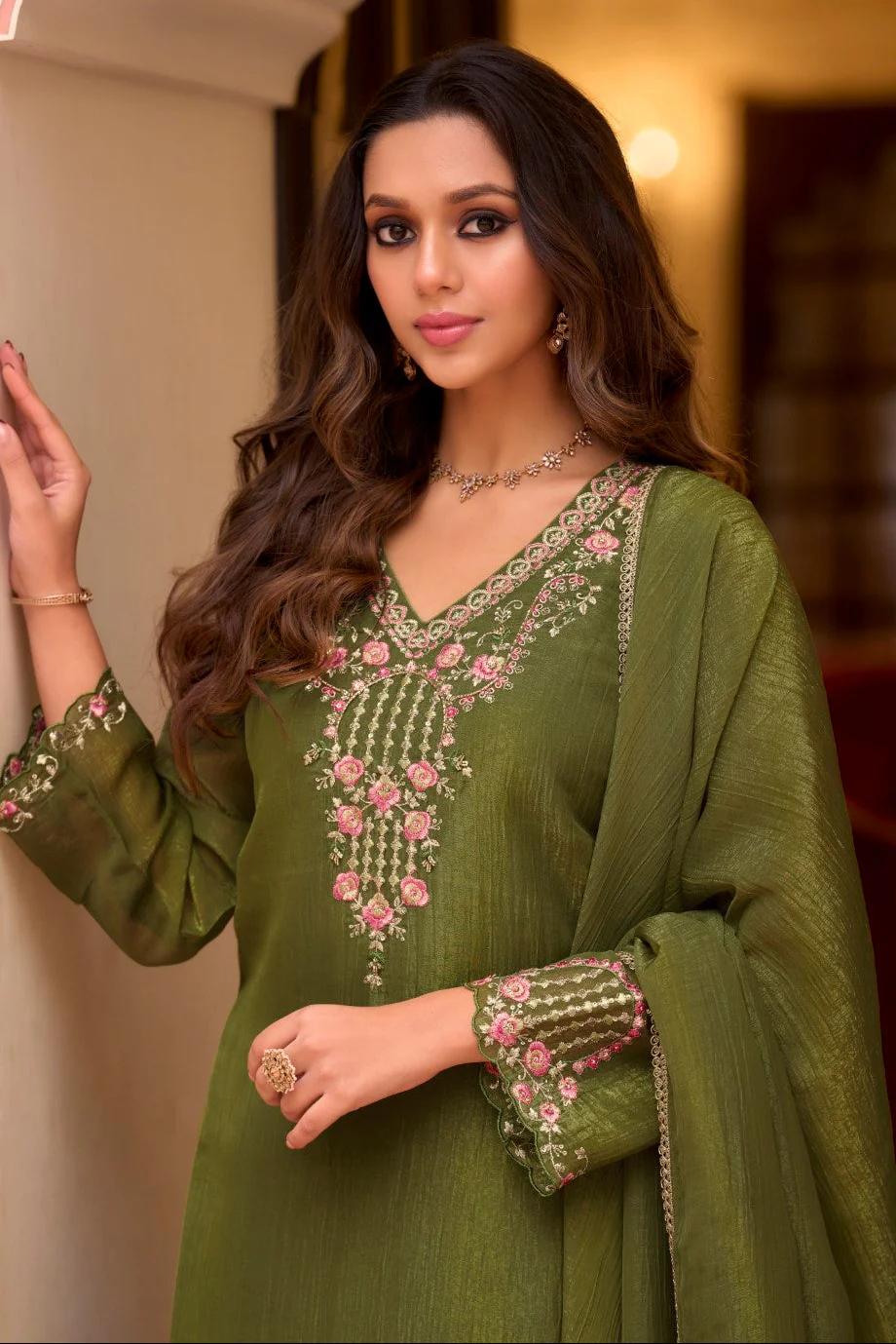 Garcha fern full work suit set - Image 2