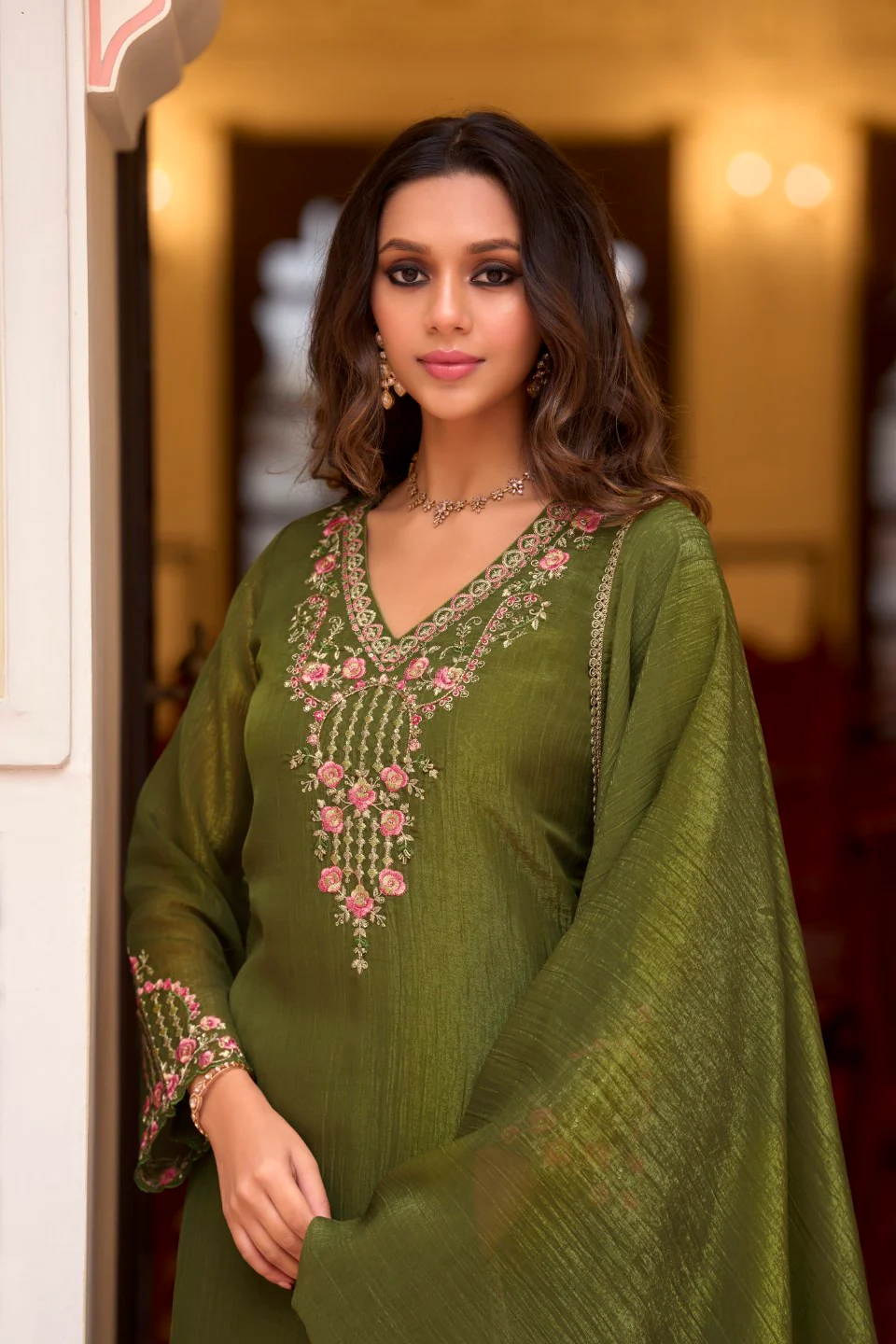 Garcha fern full work suit set - Image 5
