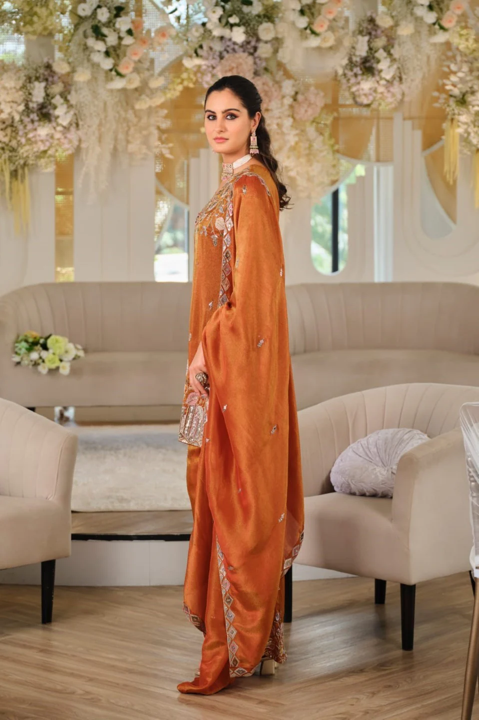 Areesa copper full work suit set - Image 5