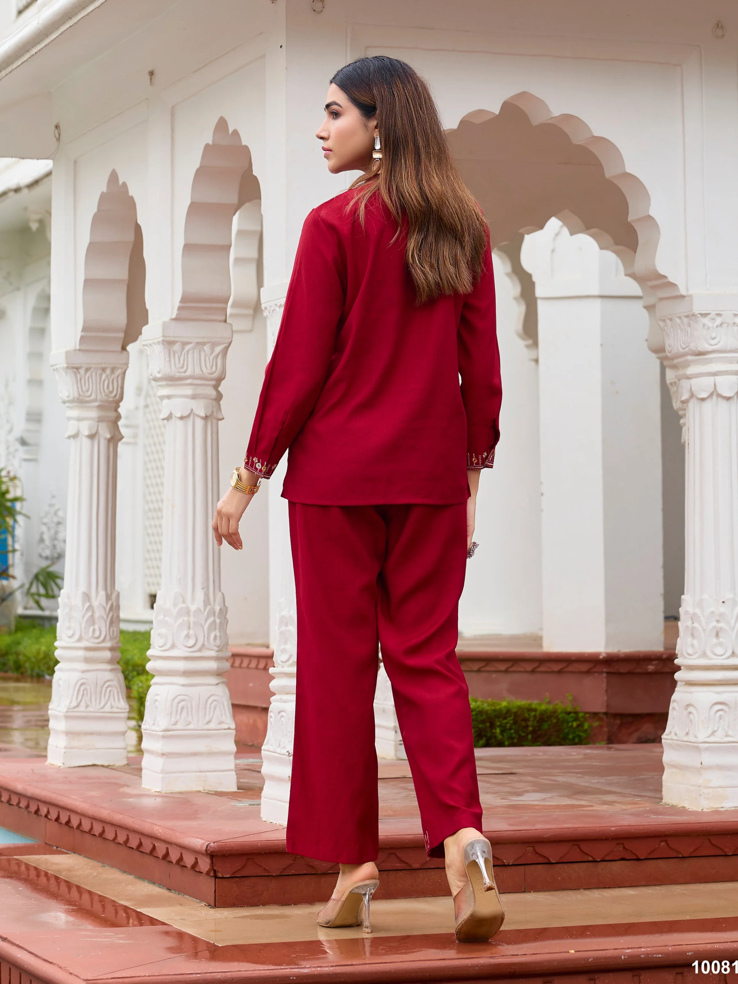 Opela Vermi Embroidery Co-ord set - Image 3