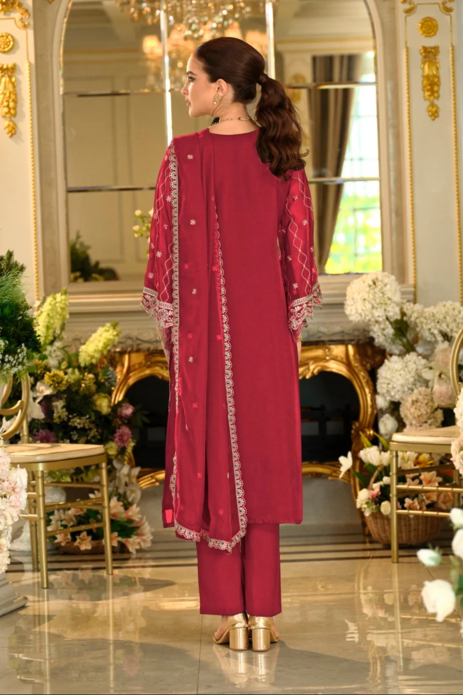 Itrake rose full work suit set - Image 3