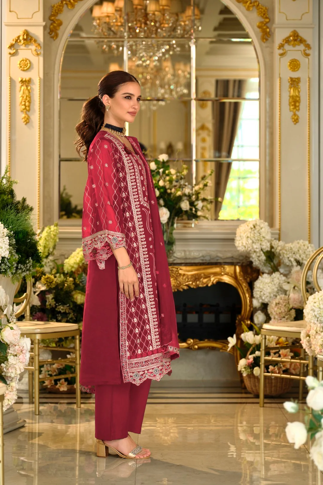Itrake rose full work suit set - Image 9