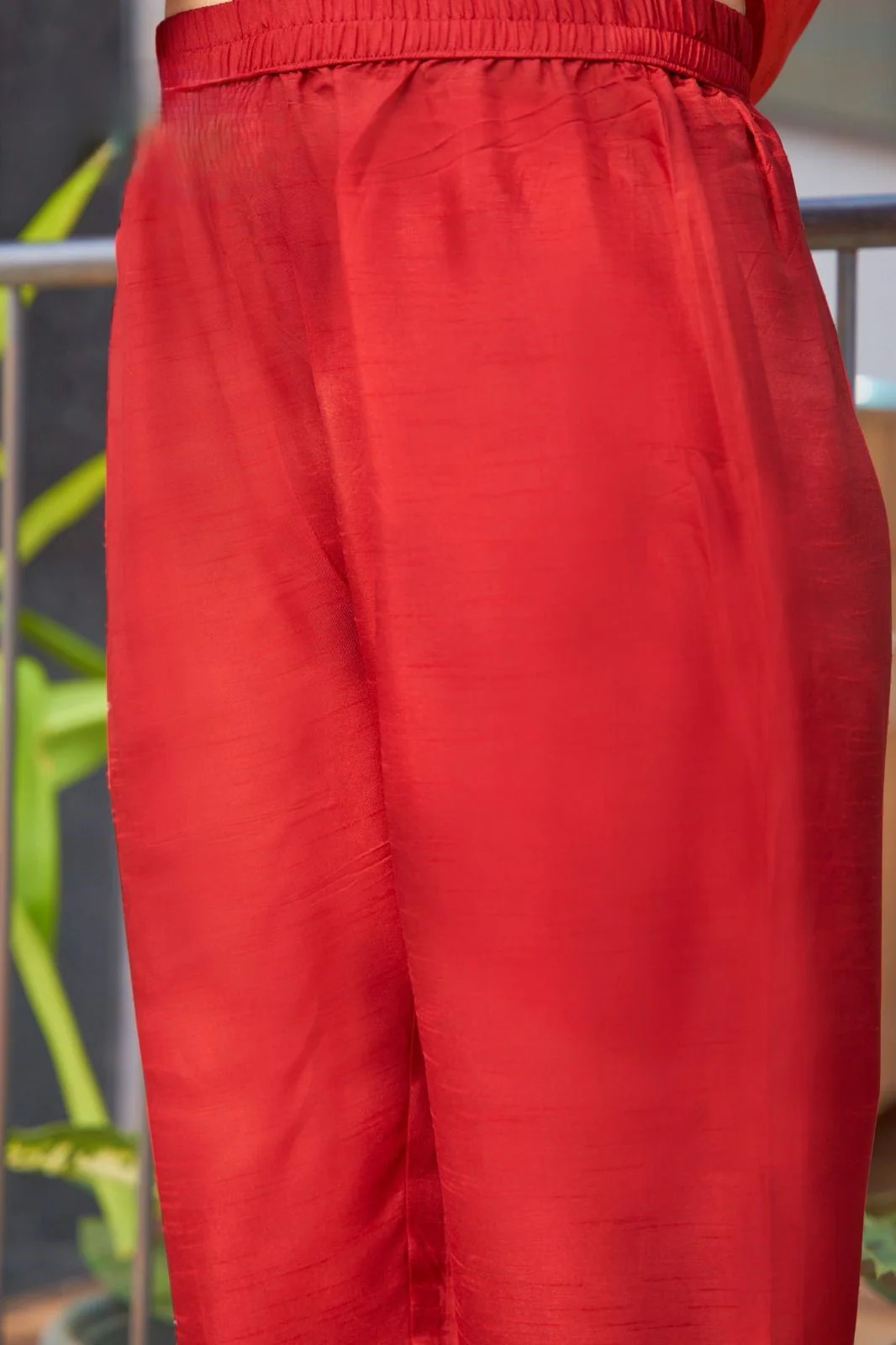 Divya Scarlet Work Co-ord Set - Image 4