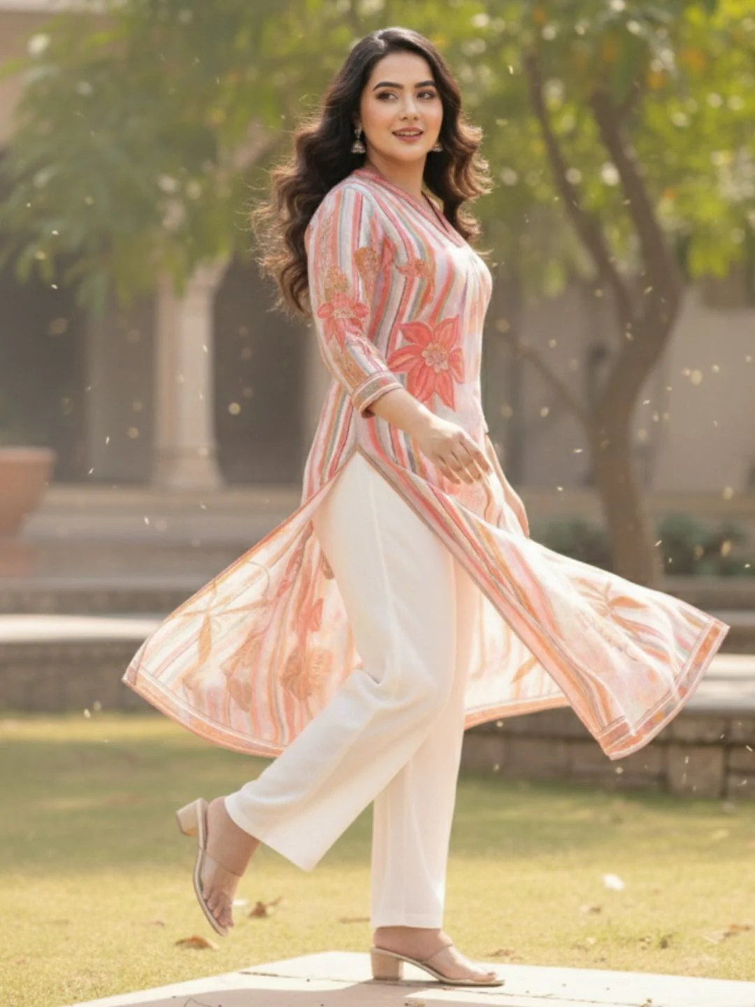 Maurya vivid cotton Kurta Pant set - Image 16