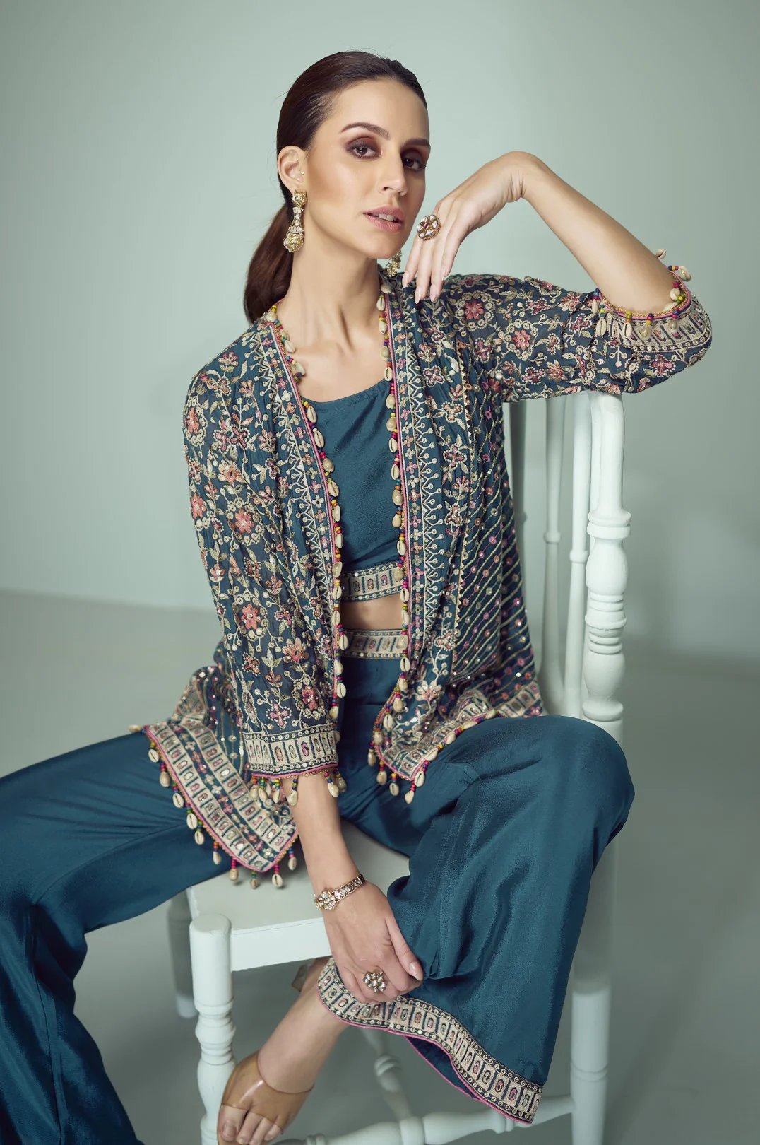 Imli cobalt full work fusion wear 3 pc set - Image 3