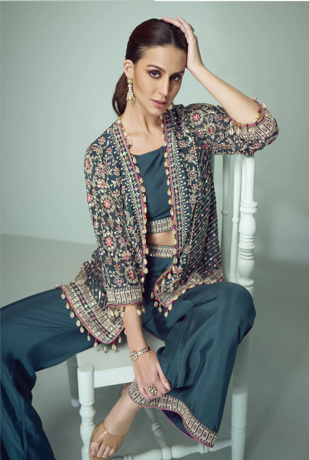 Imli cobalt full work fusion wear 3 pc set - Image 4