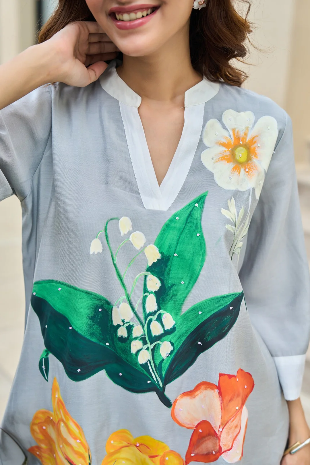 Tatva cadet cotton coord set - Image 4