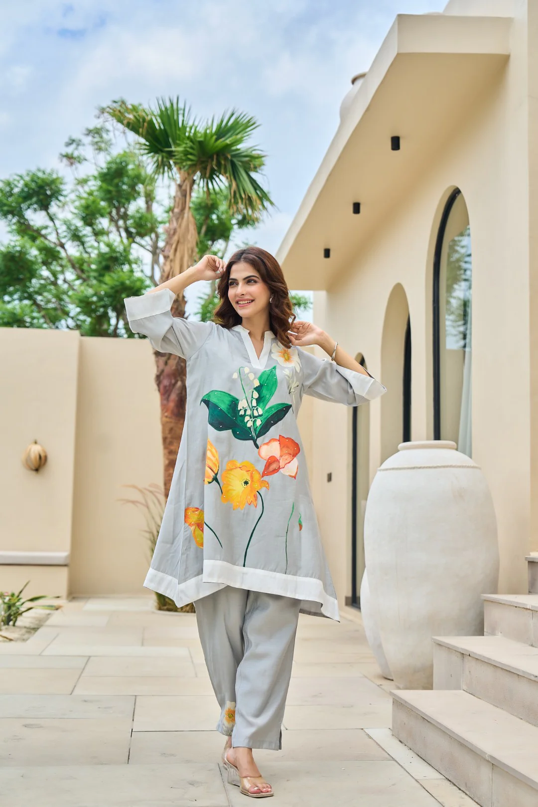 Tatva cadet cotton coord set - Image 8