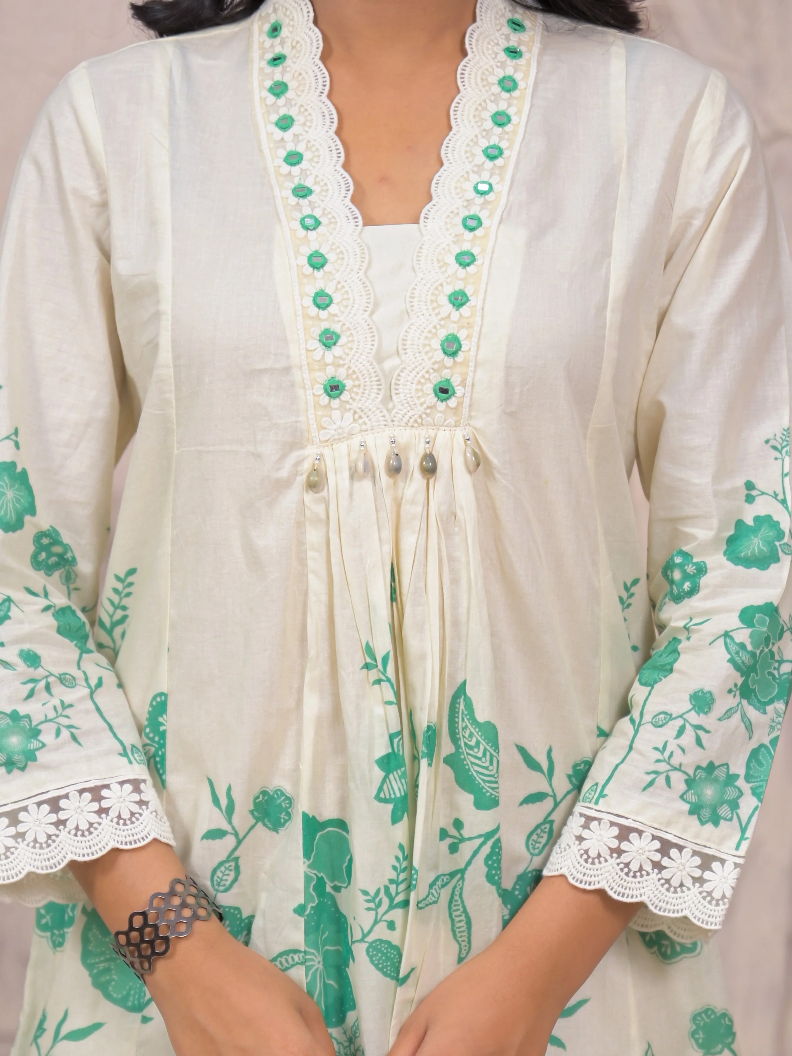 Bali Fern Cotton Co-ord Set - Image 4