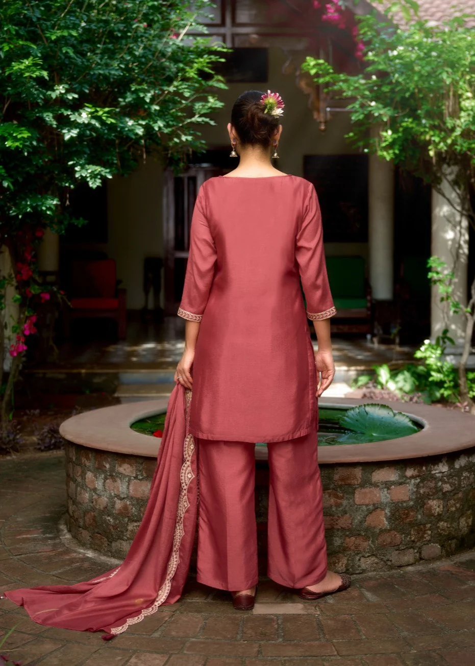 Barista Rust Full embroidery suit set - Image 3