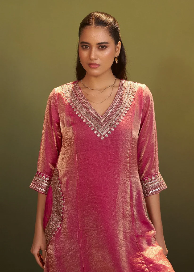 Jagriti Rose Full Work Suit set - Image 2