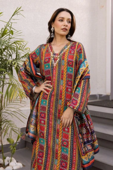 Kabool Azuvibe Cotton Suit set - Image 2