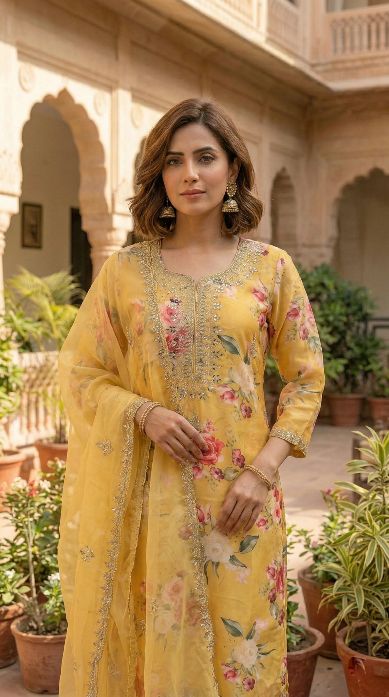 Mahi Amber work premium Suit Set - Image 2