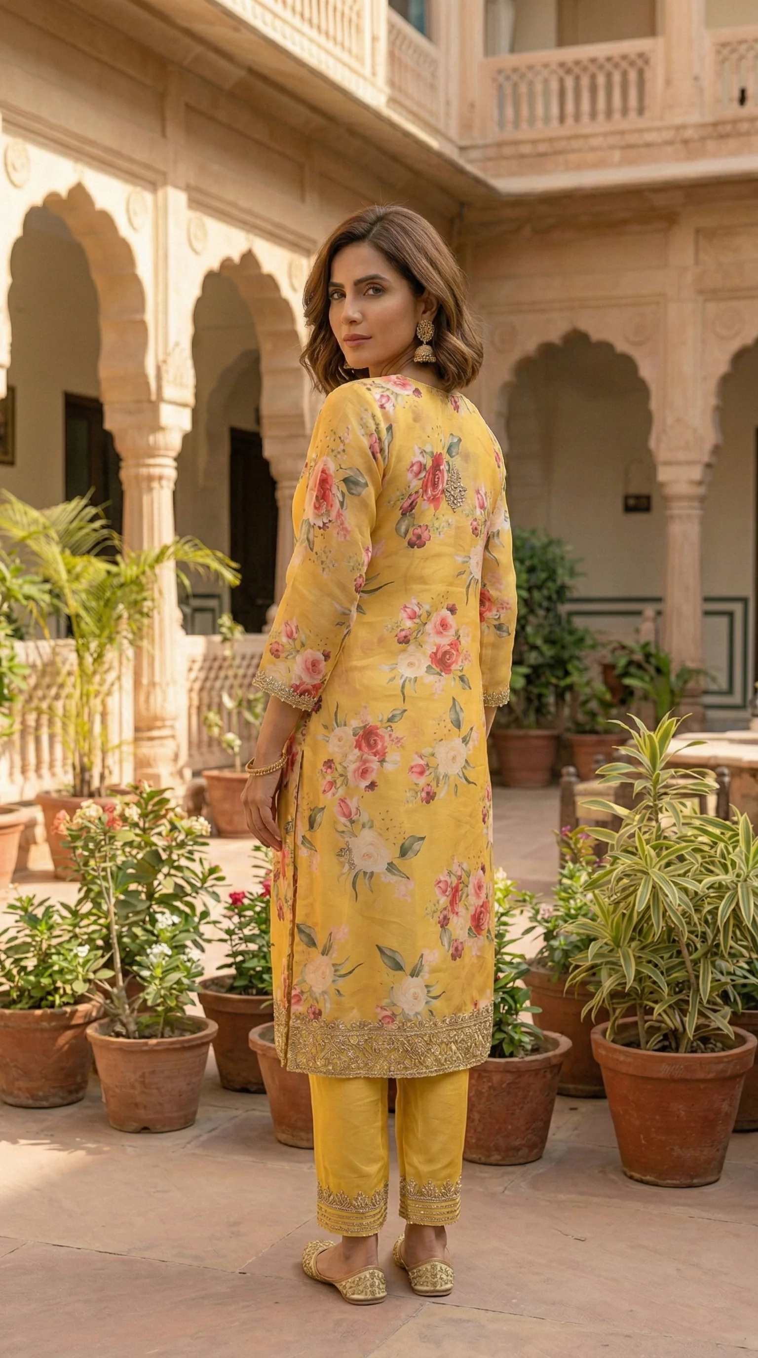 Mahi Amber work premium Suit Set - Image 3