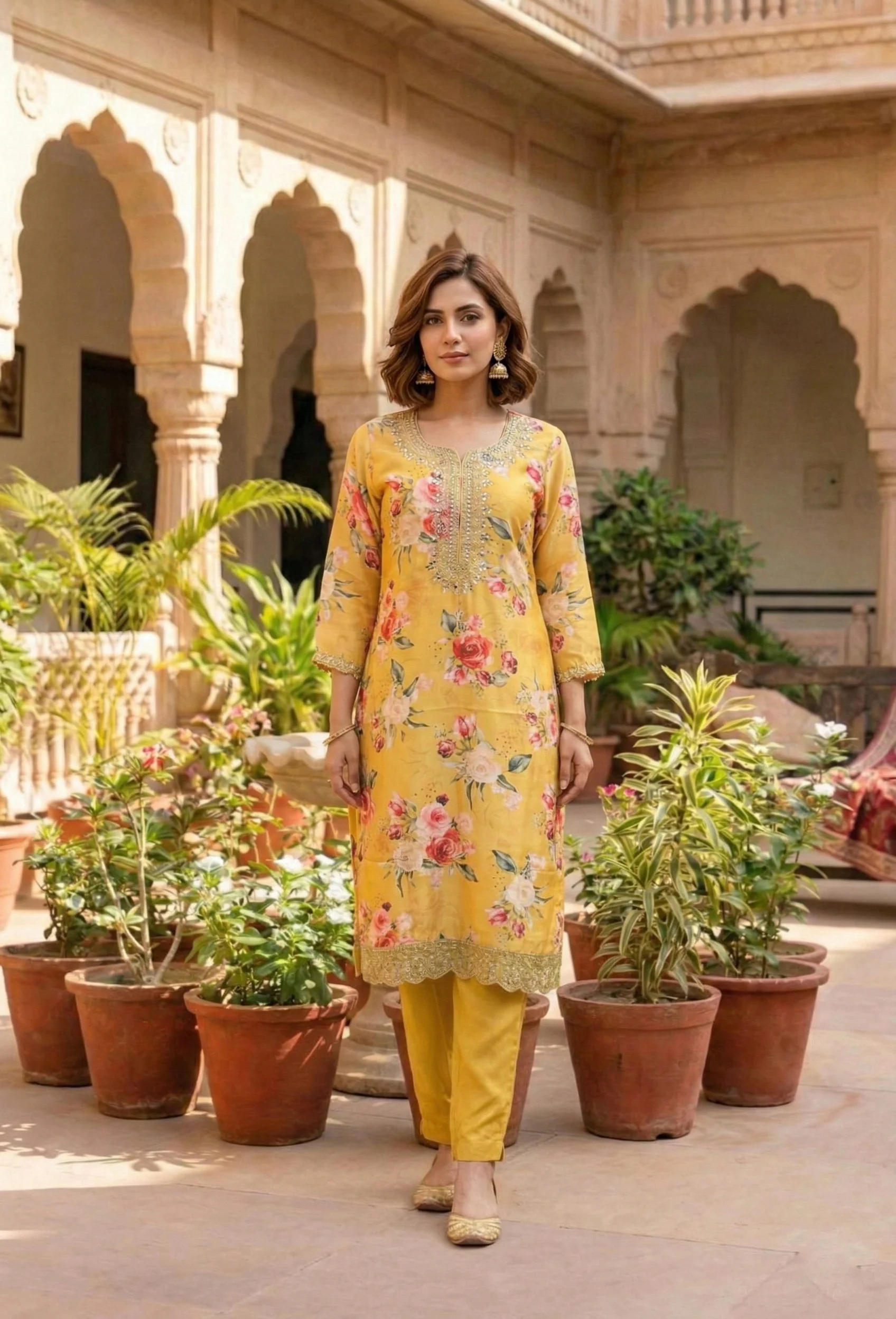 Mahi Amber work premium Suit Set - Image 4