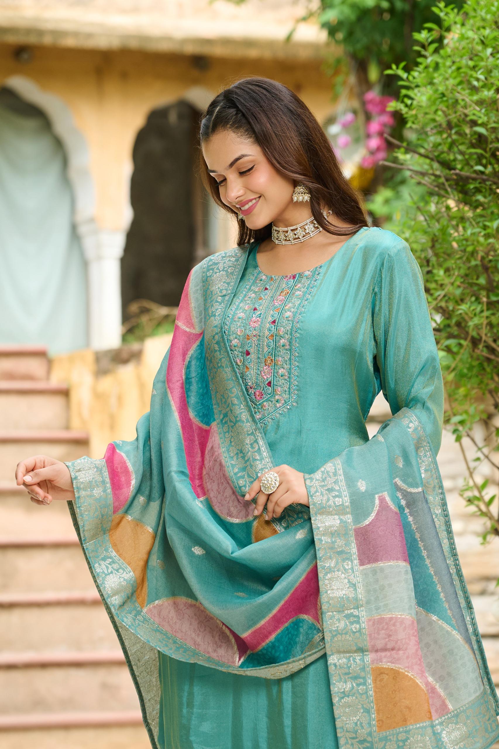 Malti Verdigris Work Suit Set - Image 8