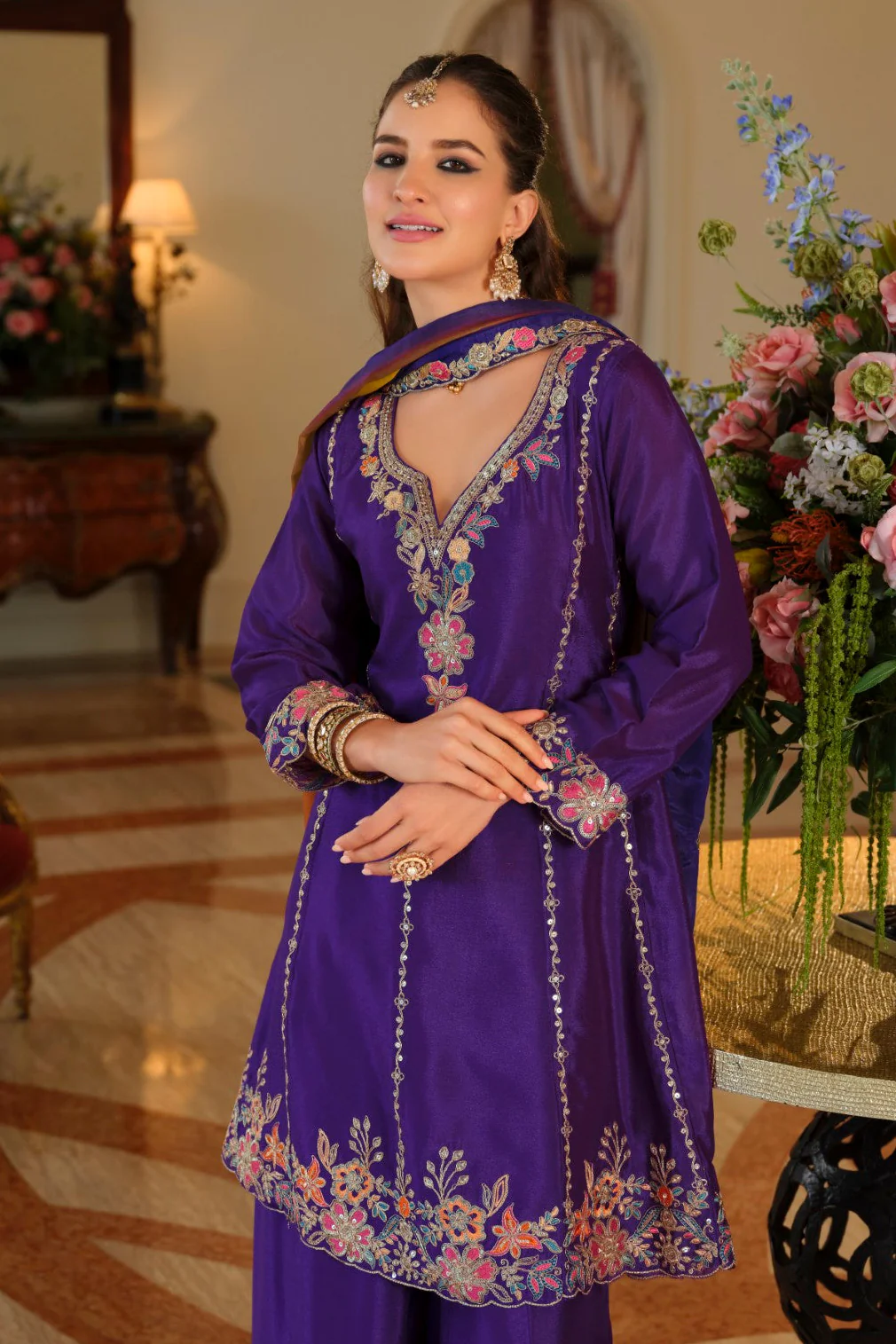 Areesa iris full work suit set - Image 2