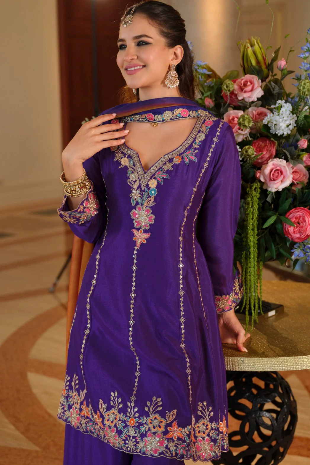 Areesa iris full work suit set - Image 5