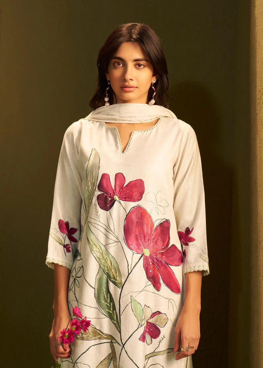 Itrh Rosy linen suit set - Image 2