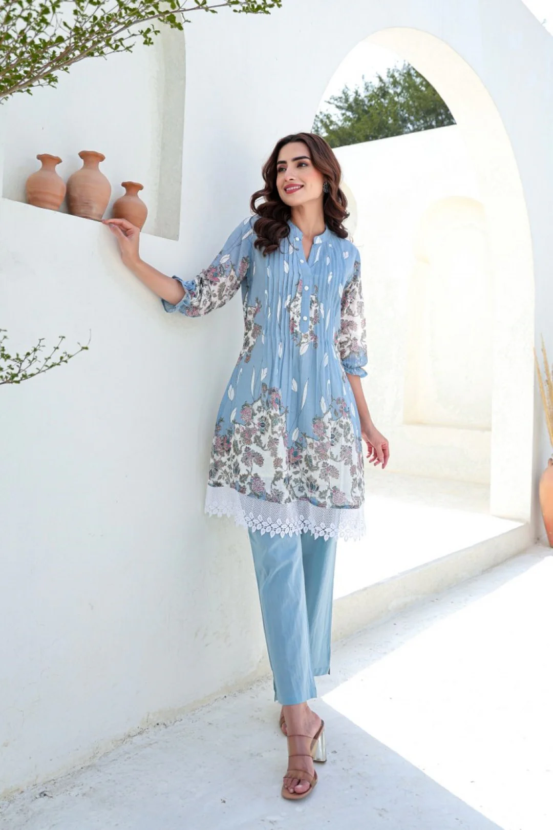 Akira sky Printed cotton co-ord set - Image 8