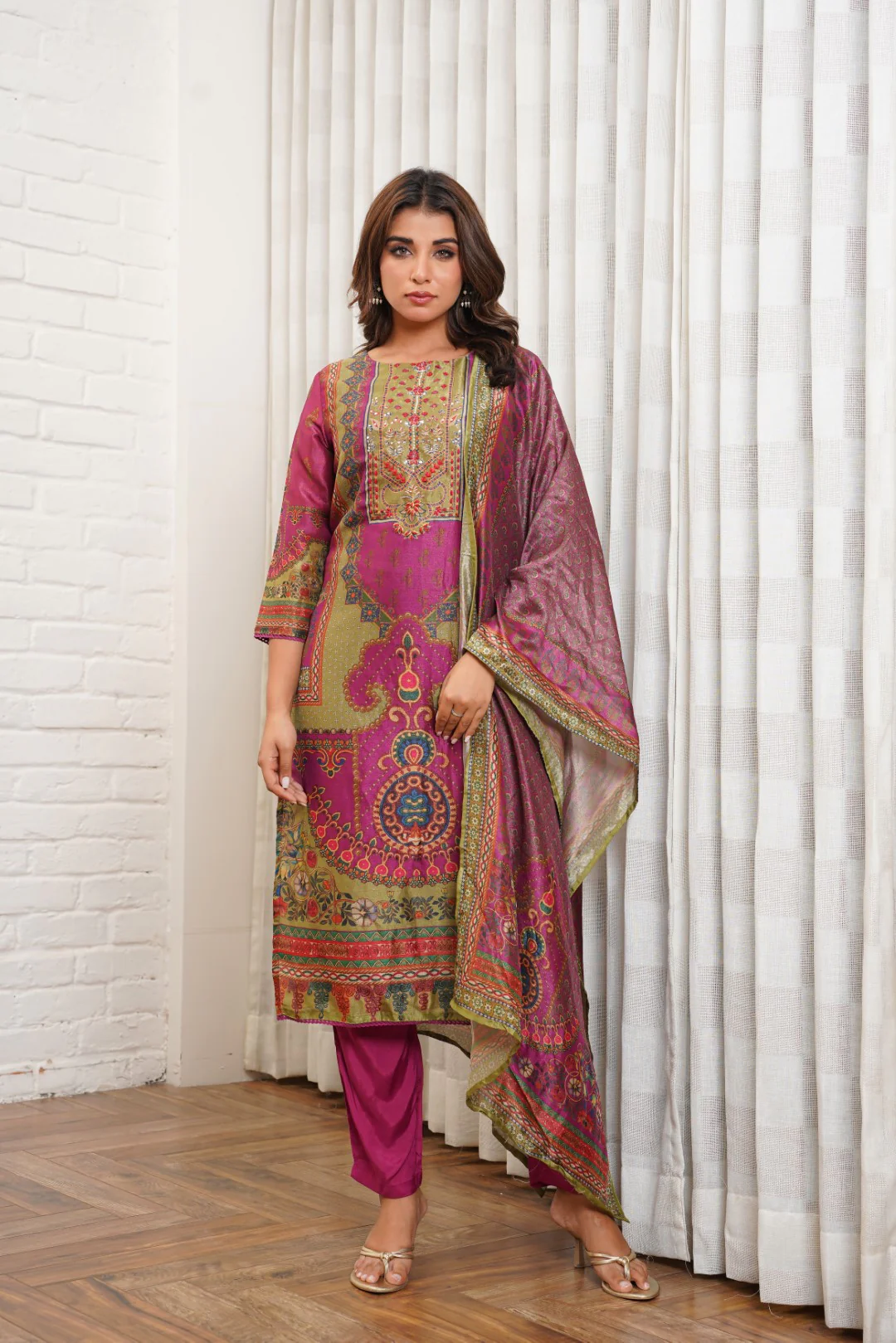 Rabha cameo suit set - Image 3
