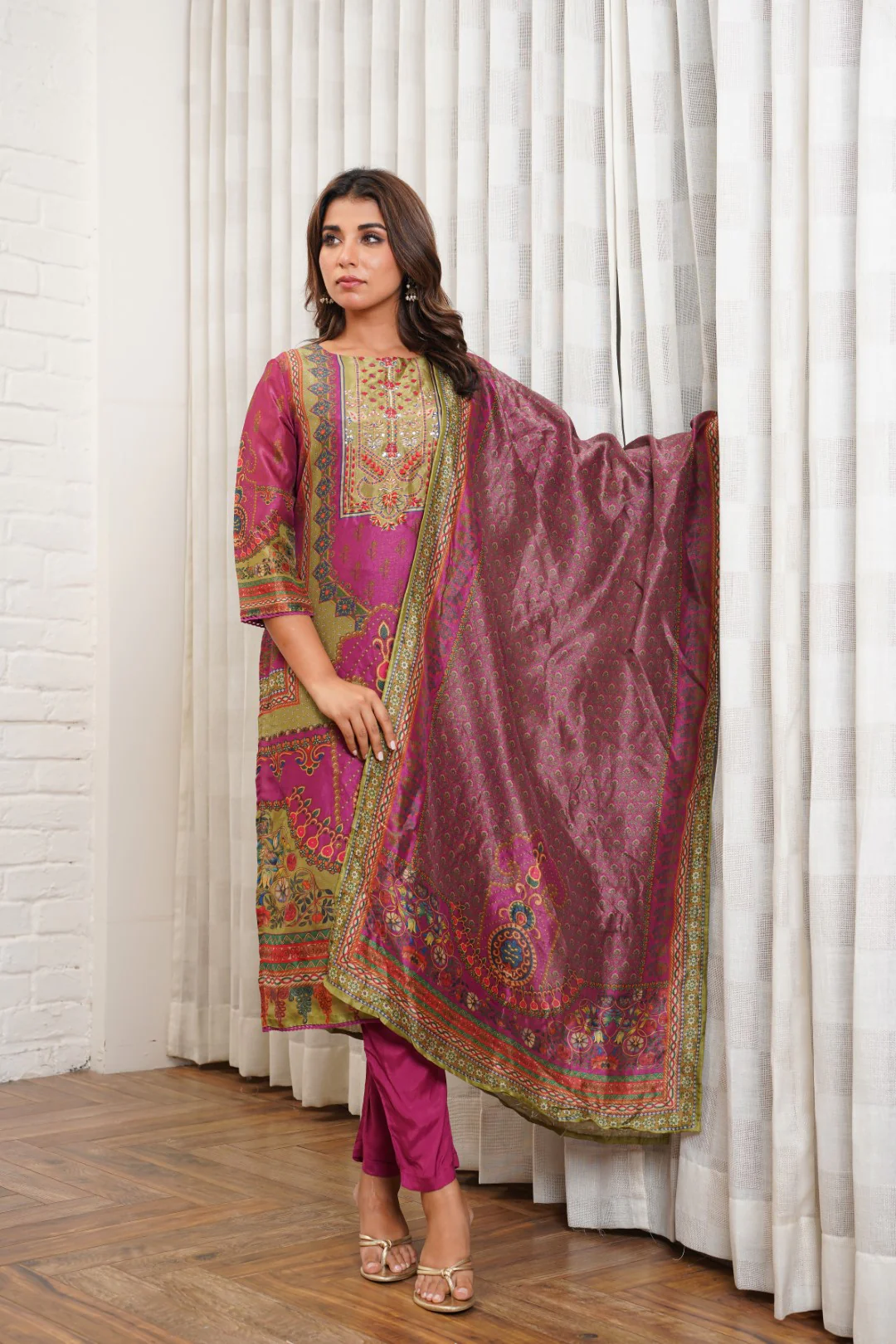 Rabha cameo suit set - Image 4