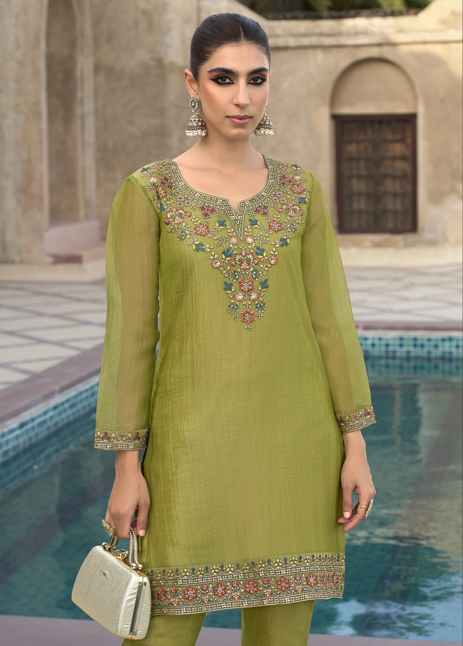 Rajshree Fern work co-ord set - Image 2