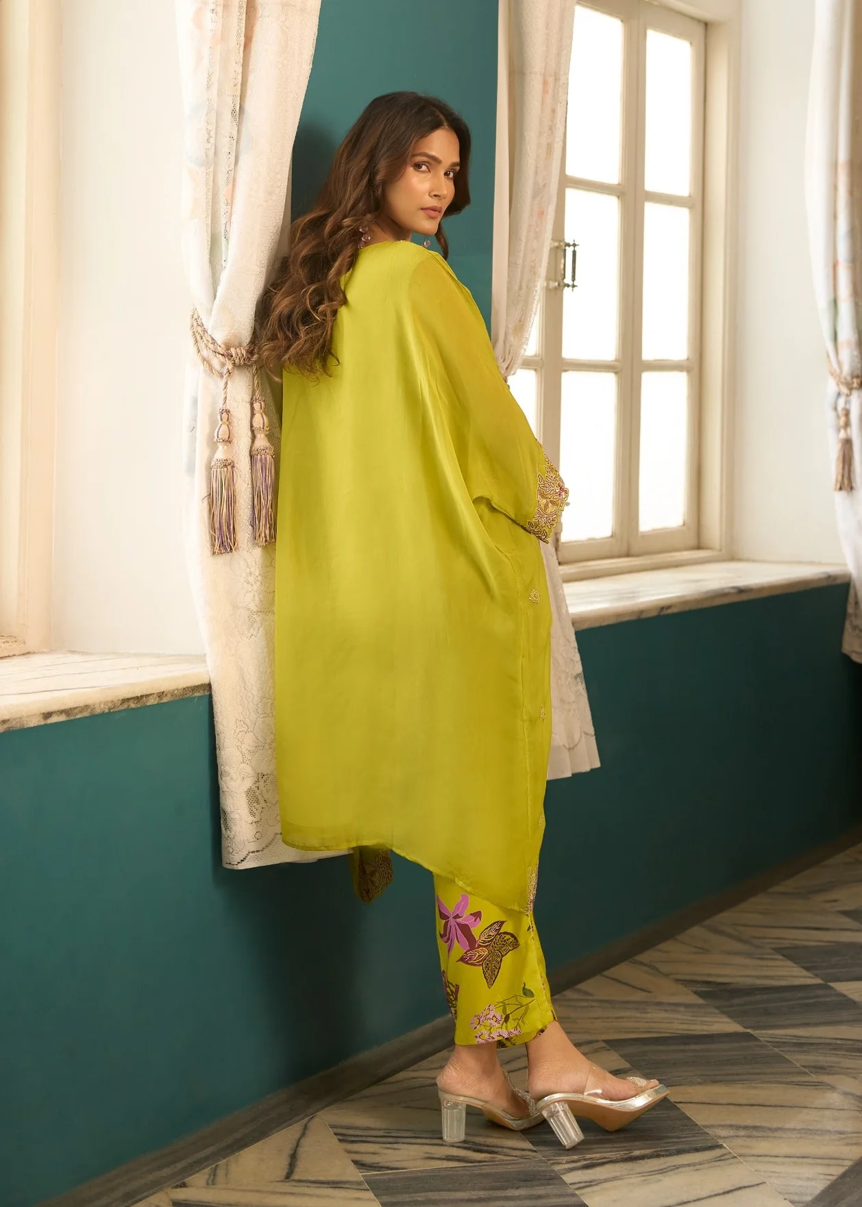 Aster Fern Premium fusion wear Co-ord set - Image 3