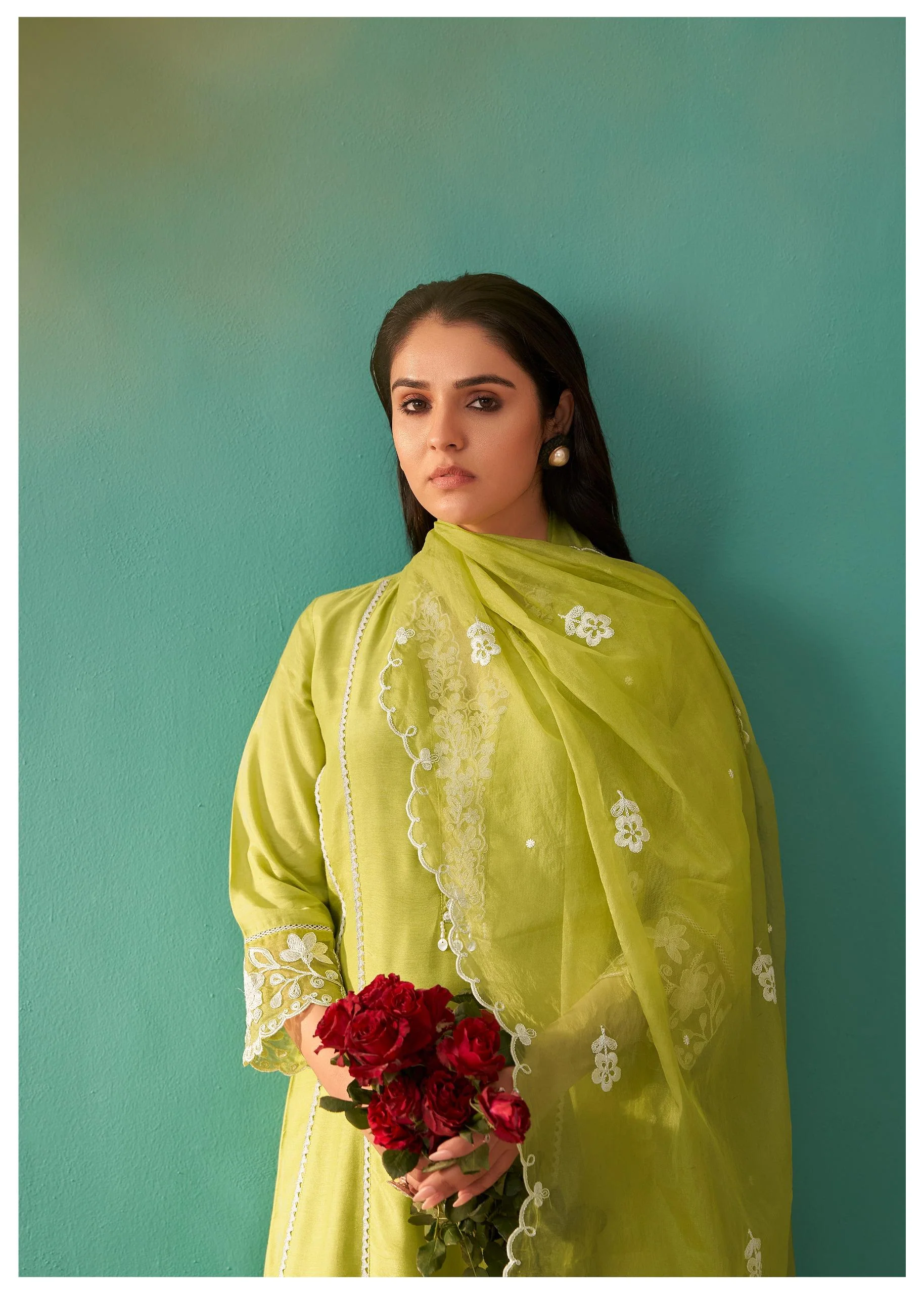 Ira Fern Embroidery Suit Set - Image 8
