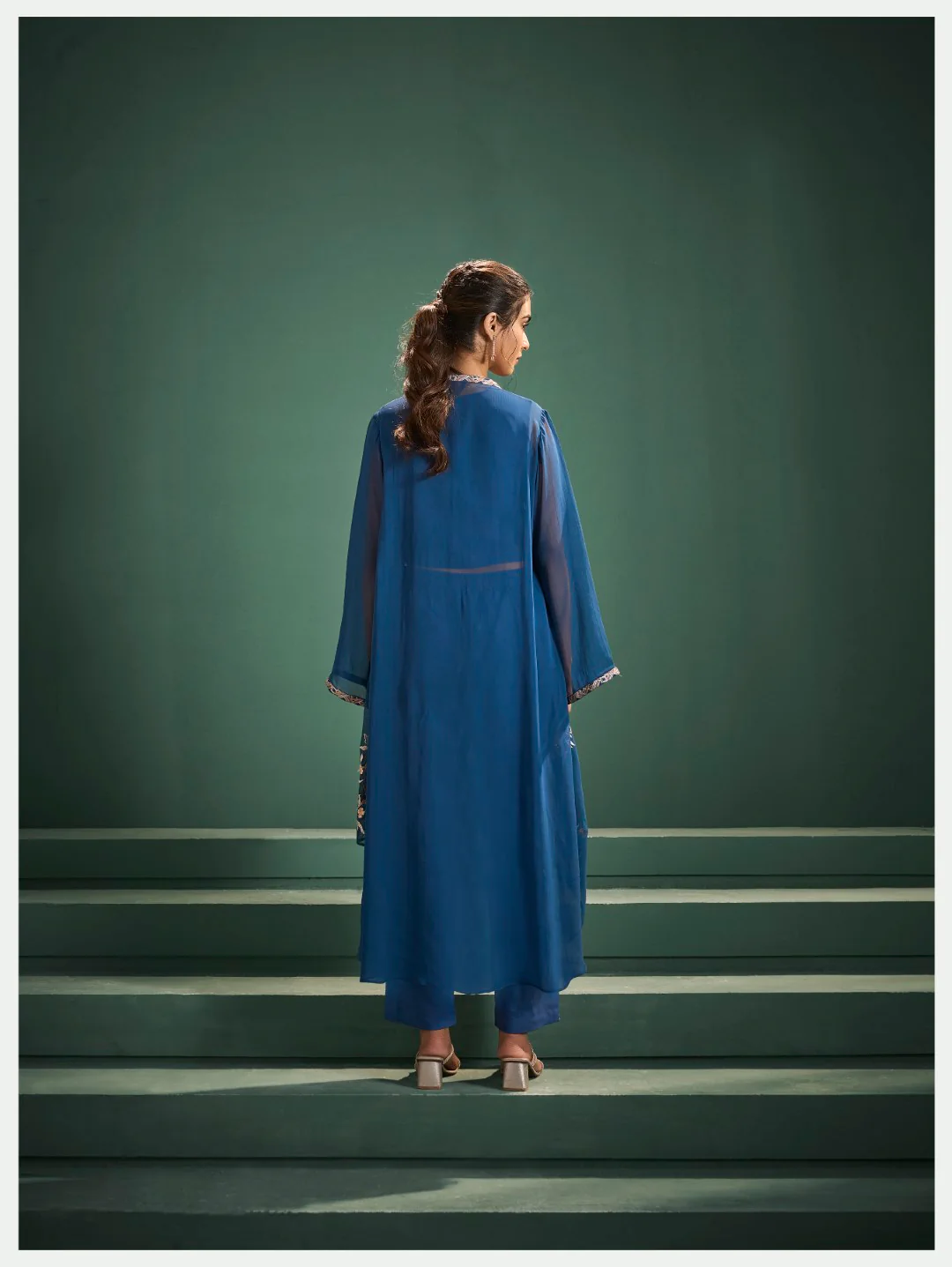 Kimaya hibis full work fusion wear set - Image 3