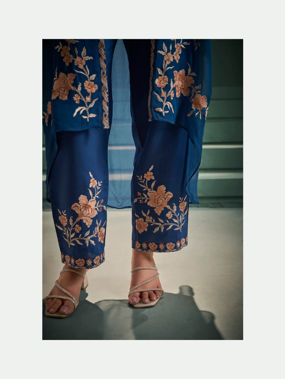 Kimaya hibis full work fusion wear set - Image 7