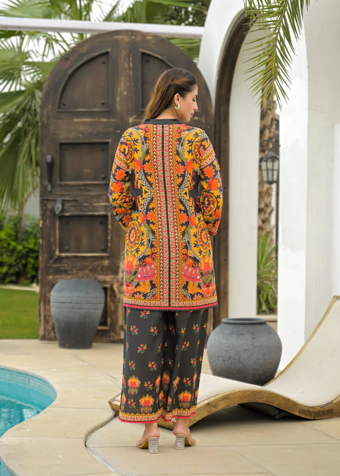 Pavitra Ebony co-ord Set - Image 3