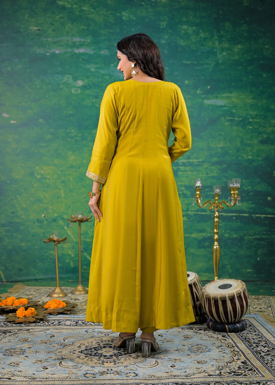 Shanti Amber Full Work Suit Set - Image 3