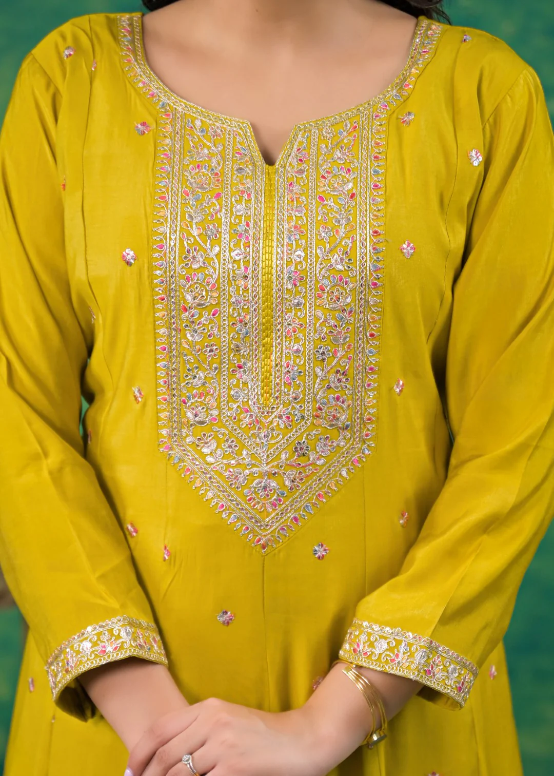 Shanti Amber Full Work Suit Set - Image 8
