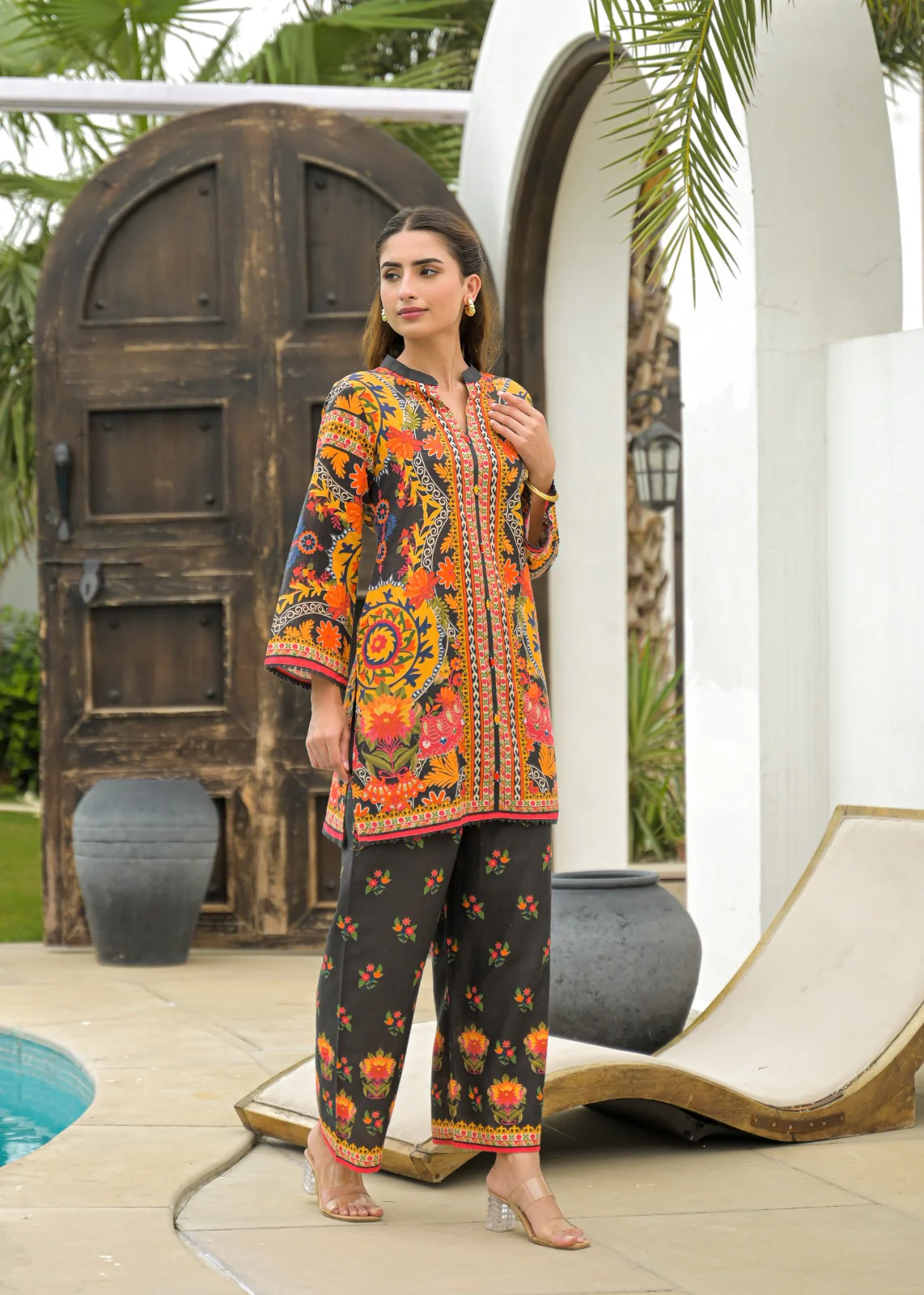Pavitra Ebony co-ord Set - Image 4