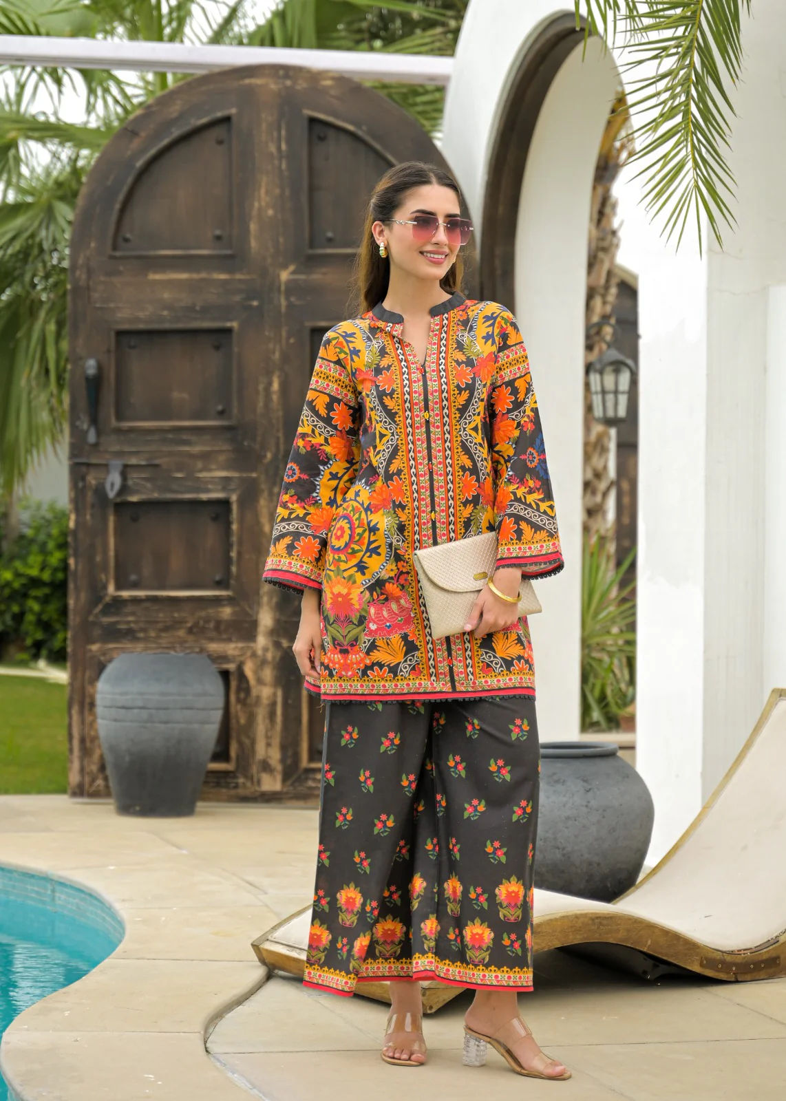Pavitra Ebony co-ord Set - Image 5
