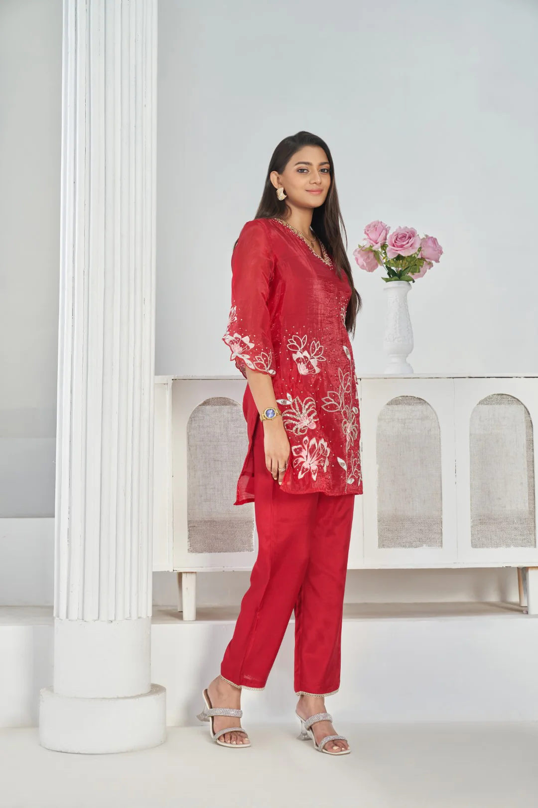 Anumeha vermi full work co-ord set - Image 6