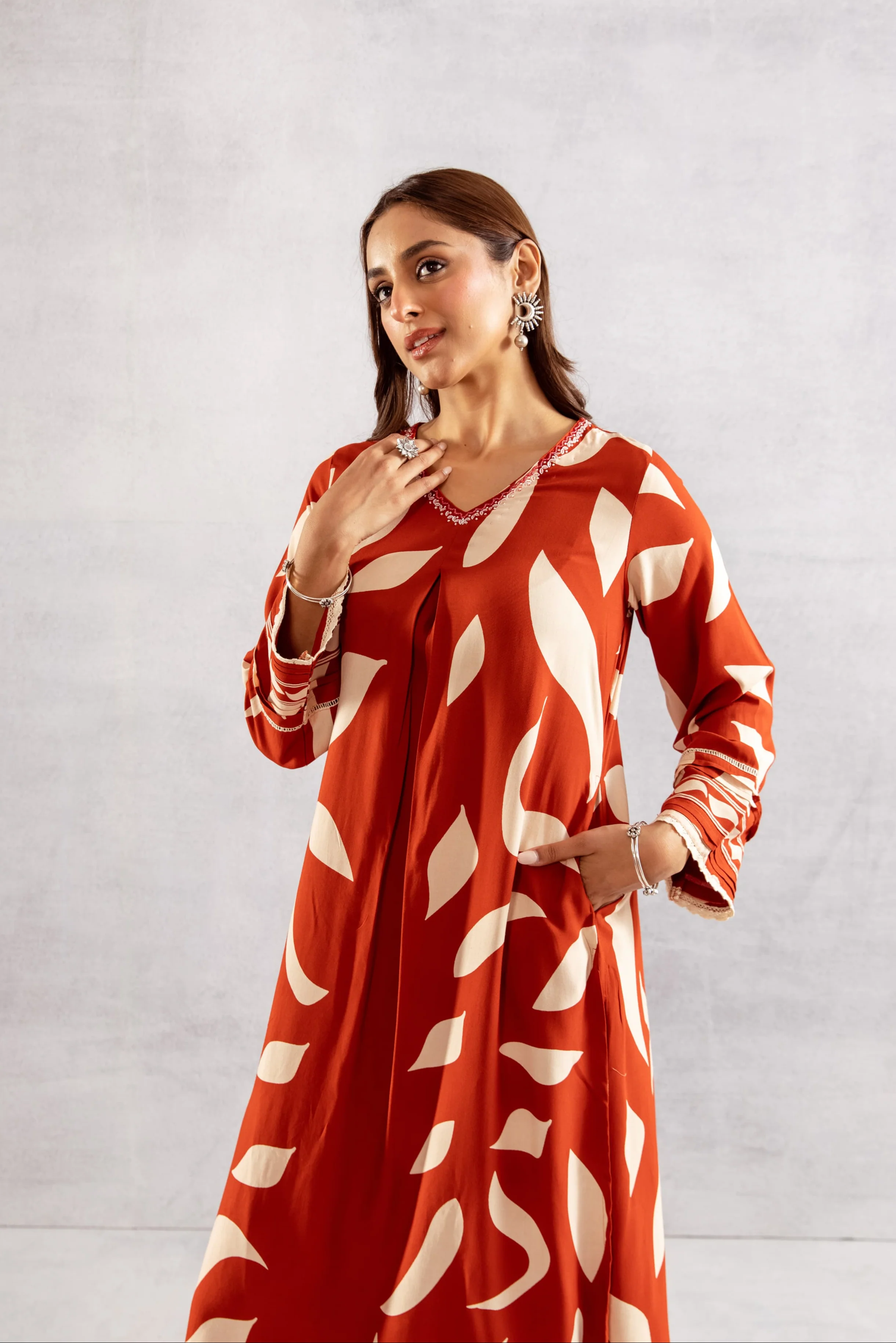 Bakul Lava Digita Print Kurta Pant set - Image 2