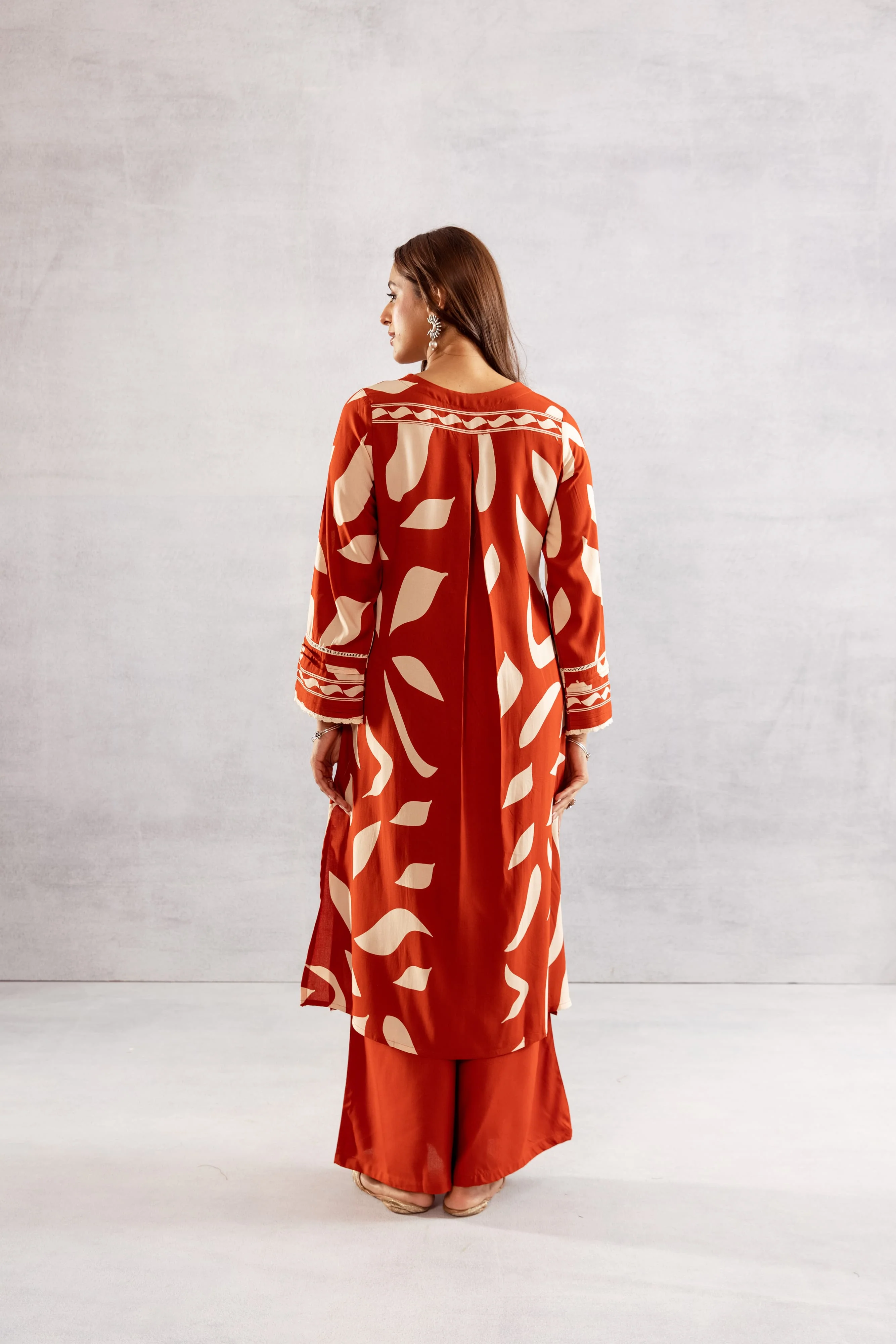 Bakul Lava Digita Print Kurta Pant set - Image 3